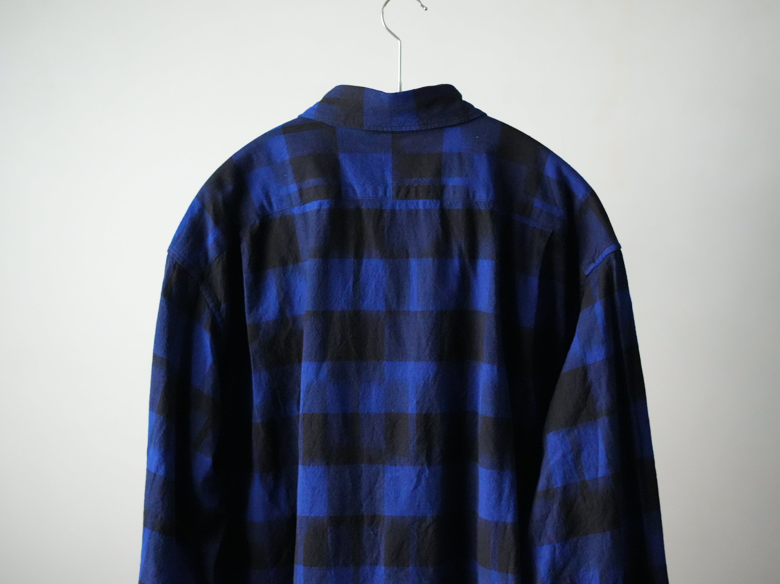 NOMA RHYTHM TEXTILE (ノーマリズムテキスタイル) / IKAT CHECK REGULAR COLLAR SHIRT