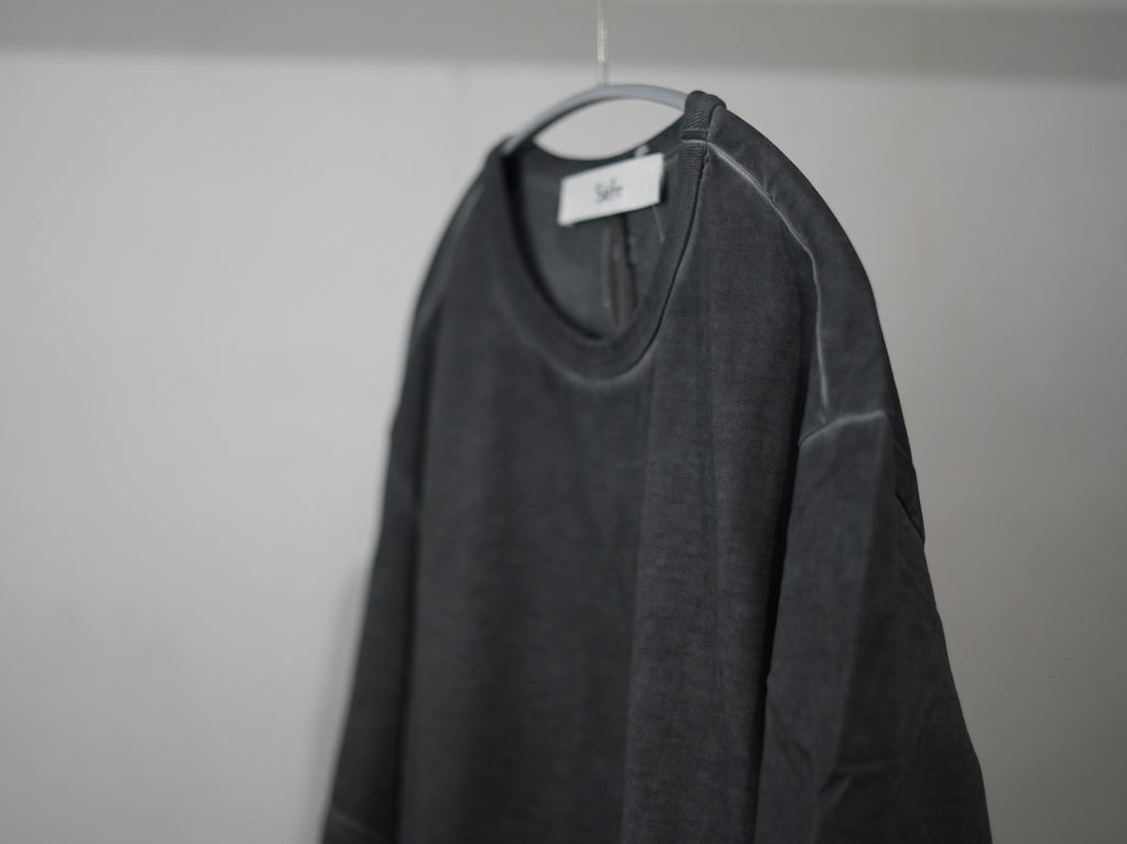 sefr (セファー) / MAURO T-shirts washed black