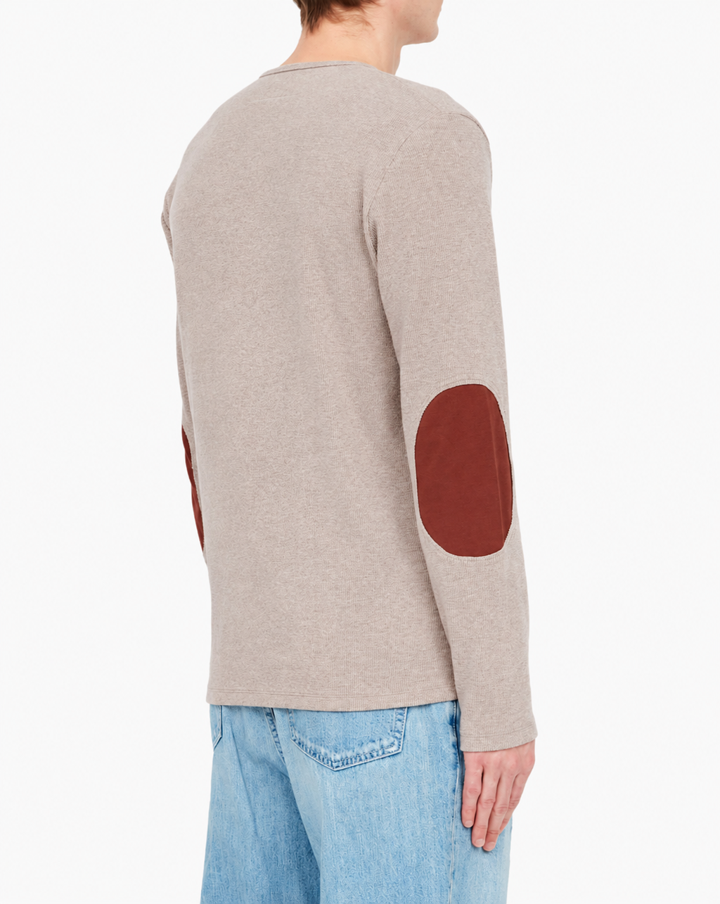 MM6 maison margiela ( エムエムシックス ) / WOOL BLEND RIB JERSEY Long-sleeved Top