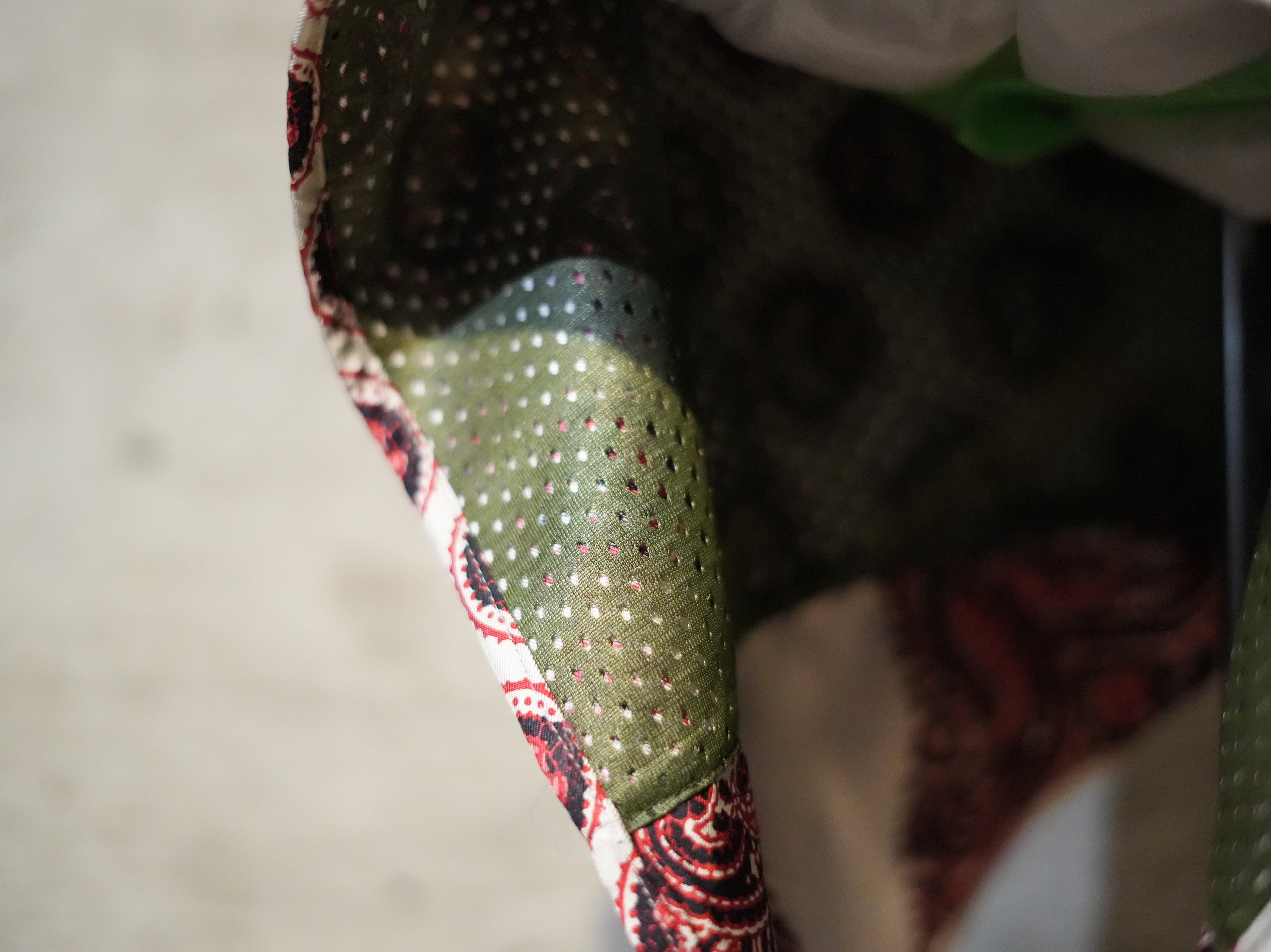 NOMA RHYTHM TEXTILE (ノーマ) / PAISLEY SILK HOODY SCARF