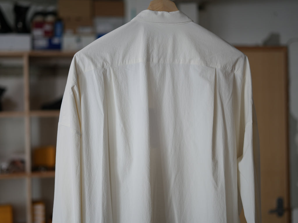 seishin / BALLOON SHIRTS White
