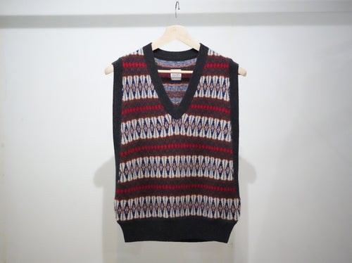 BISOWN ( ビソウン ) / CASHMERE MIX PATTERN VEST