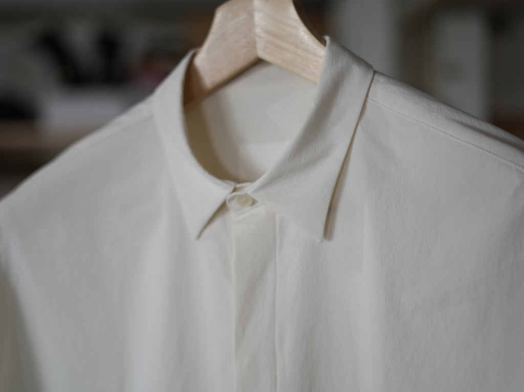 seishin / BALLOON SHIRTS White