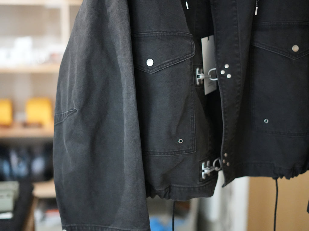 ensou. (エンソウ) / Fireman Parka Black
