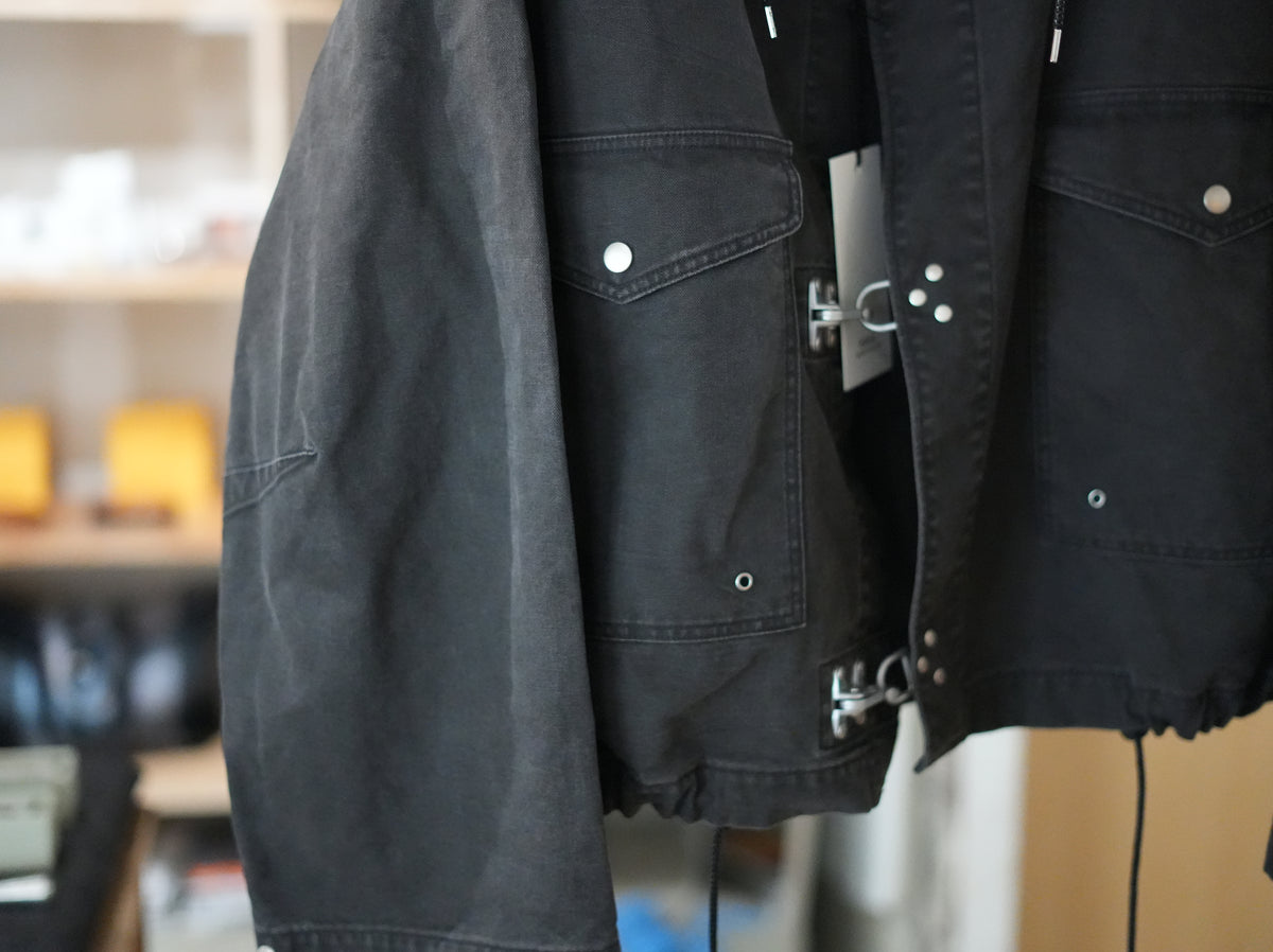 ensou. (エンソウ) / Fireman Parka Black