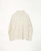 ensou. ( エンソウ ) / Turtle neck long Sleeve Oatmeal