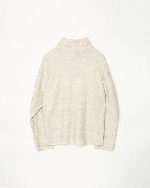 ensou. ( エンソウ ) / Turtle neck long Sleeve Oatmeal