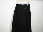 Observe (オブサーブ) / Twisted cambia denim pants Black