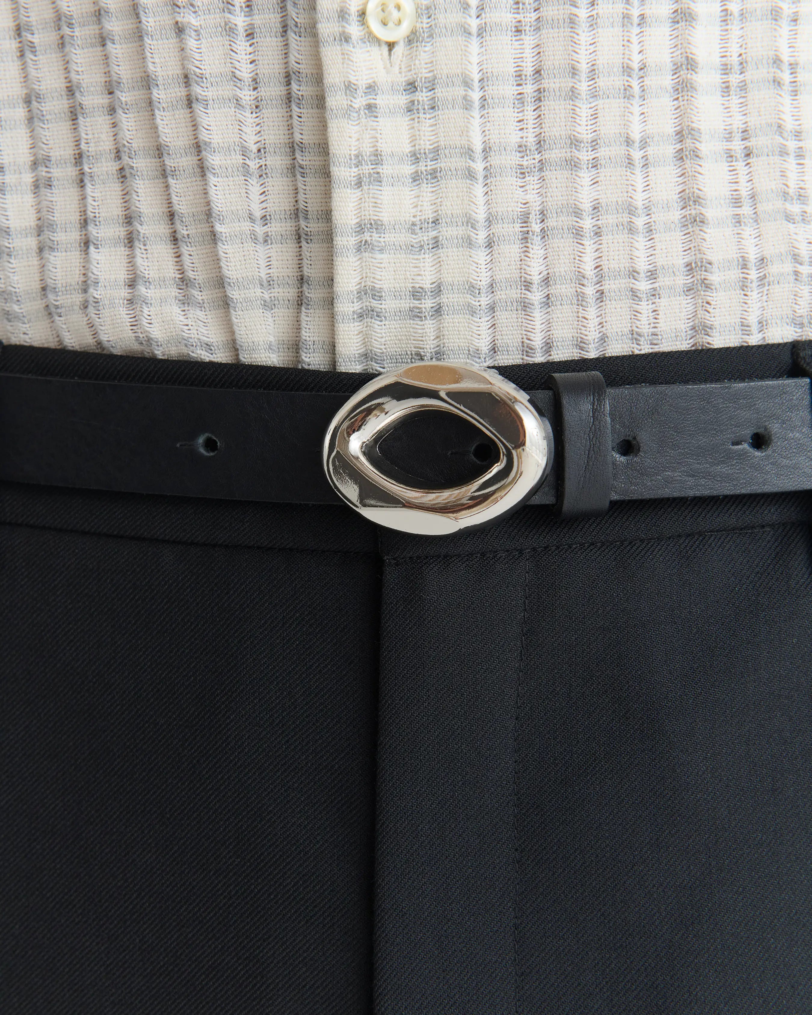Sefr (セファー) / Colt Belt eye buckle silver