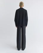 Sefr (セファー) / SENSE shirts Black crepe