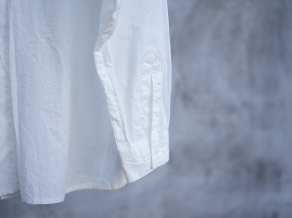 ensou. (エンソウ) / Ribbon Shirts a.white