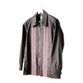 mando (マンド) / Front Zip Rib Panel Shirt