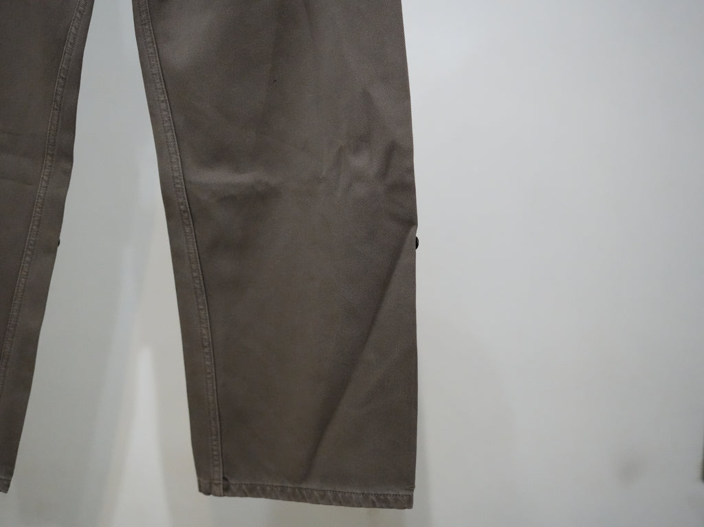 Observe (オブサーブ) / Twisted cambia denim pants Taupe