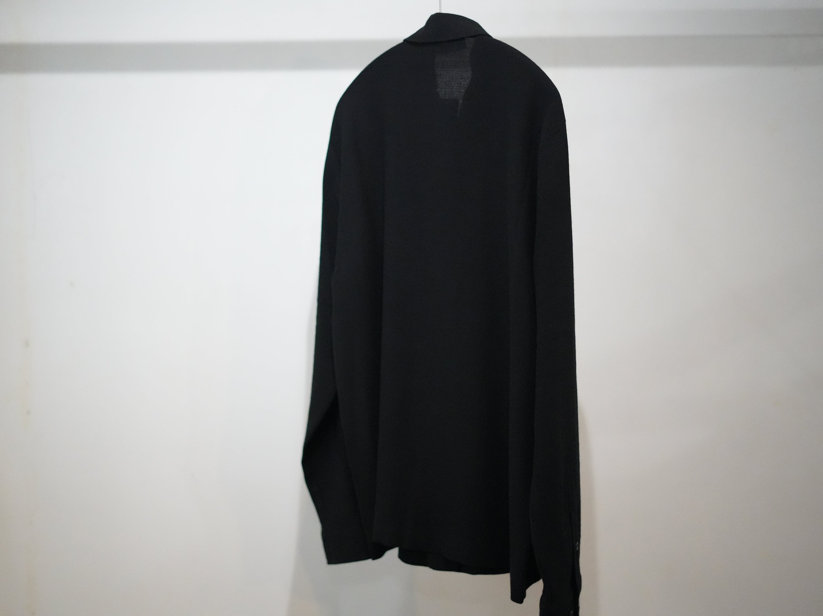 Sefr (セファー) / SENSE shirts Black crepe