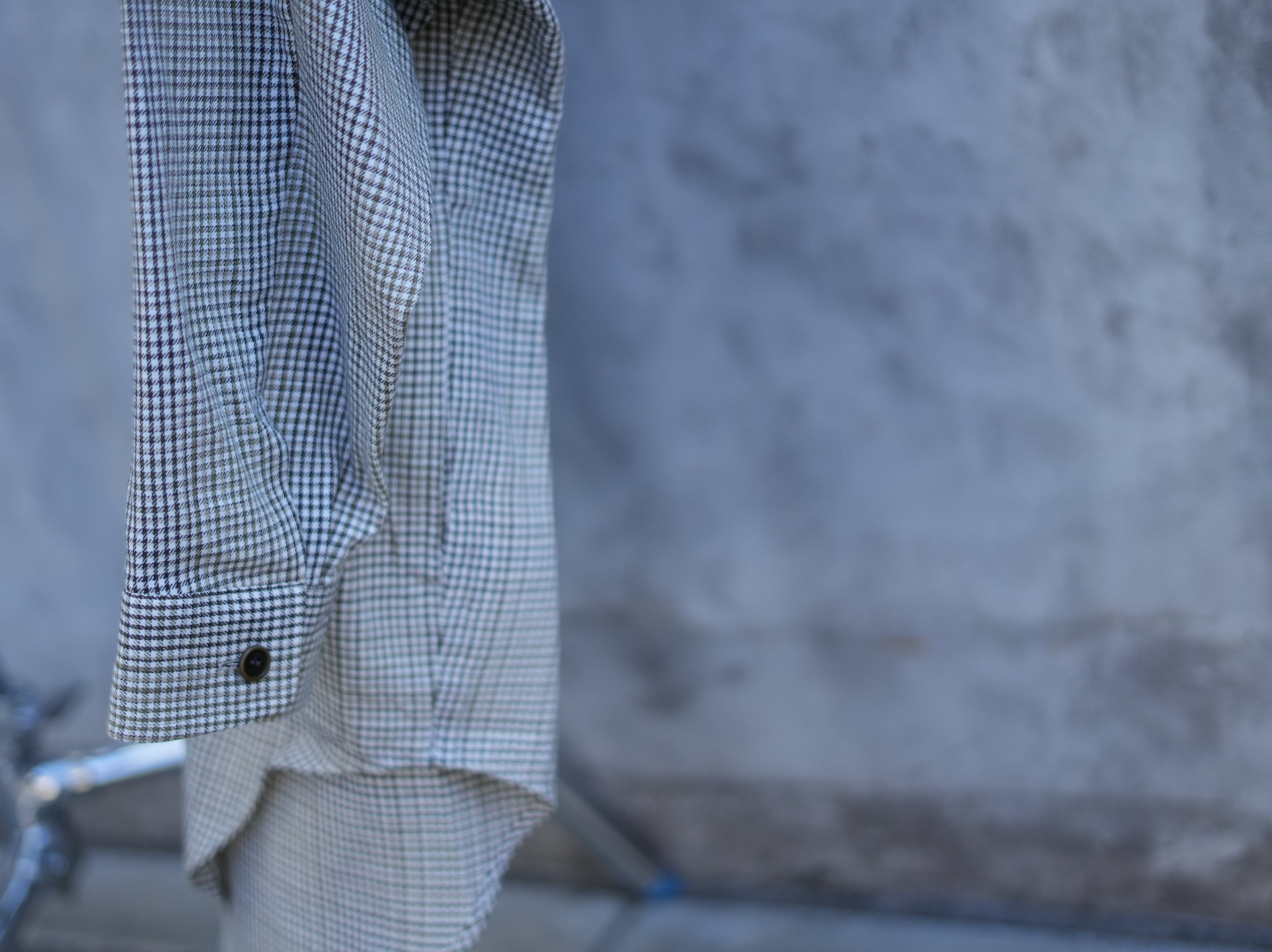 ensou. (エンソウ) / Whale Work Shirts a Olive Plaid