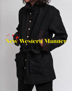 New Western Manner / BIG ARM CHORE COAT CANVAS