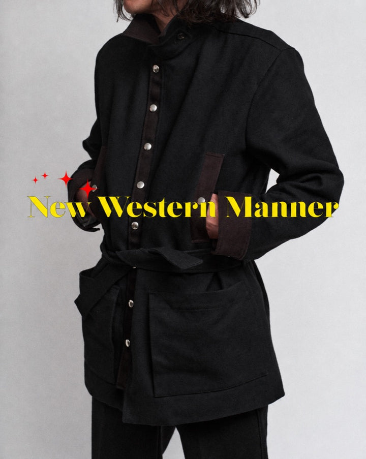 New Western Manner BIG ARM CHORE COAT CANVAS