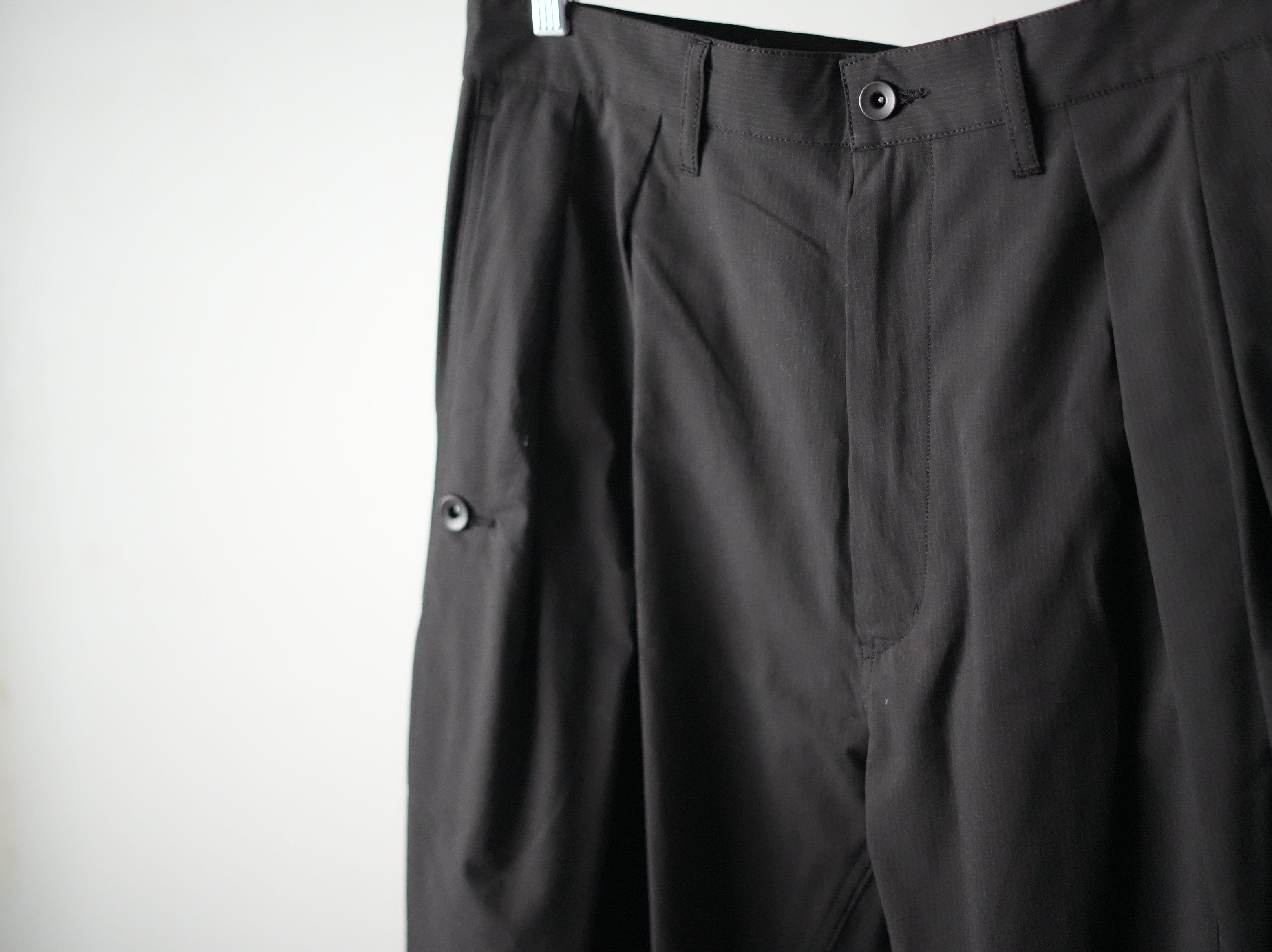 ensou (エンソウ) / Parachue Pants a.Black stripe