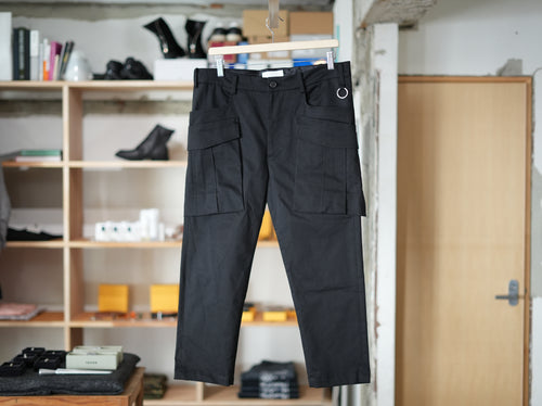 seishin / Big pocket cropped pants cotton