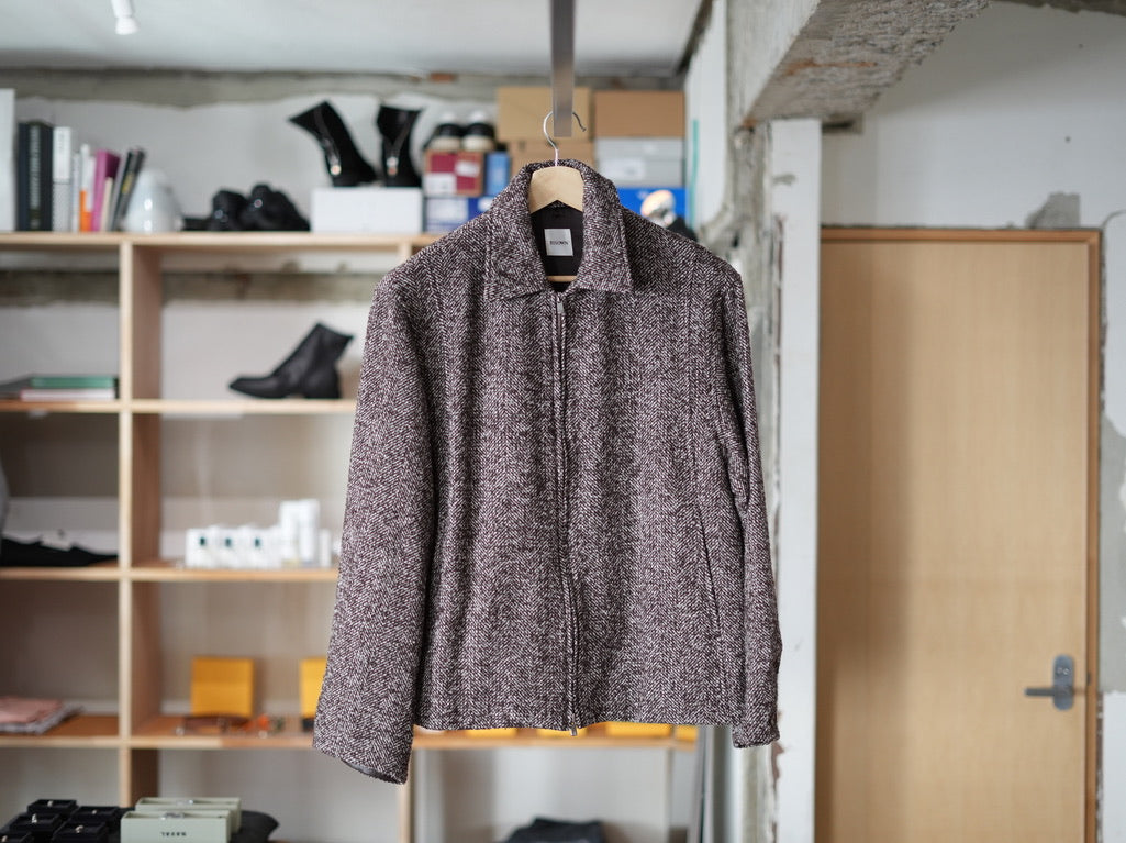 BISOWN (ビソウン) / LOOP TWEED SEAM POCKET BLOUSON