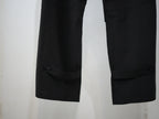 ensou. (エンソウ) / Double Front Derby Pants a. Black