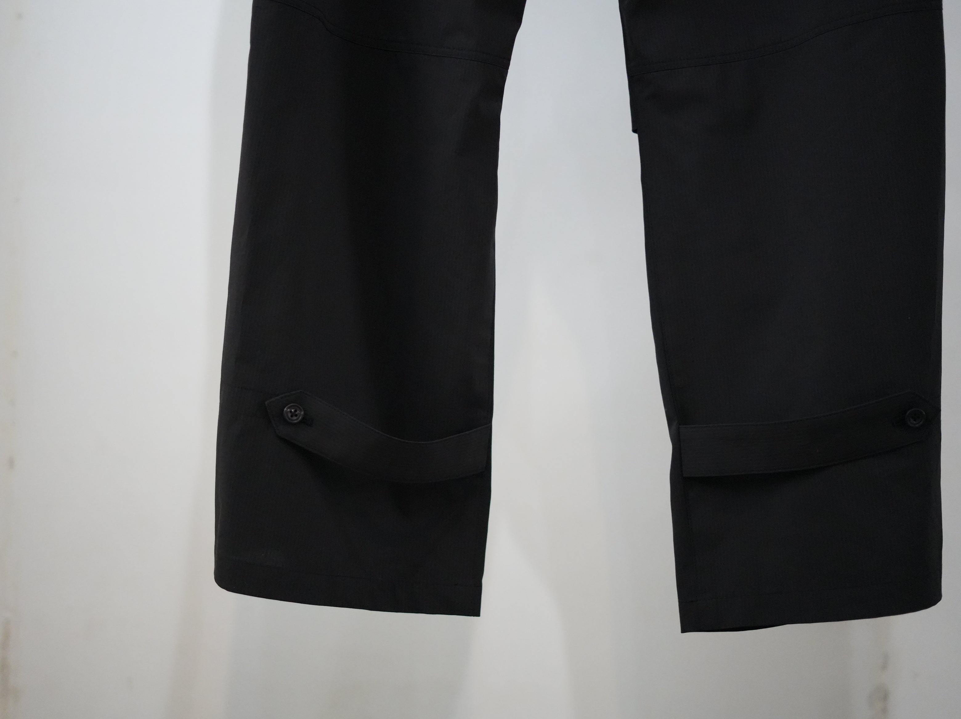 ensou. (エンソウ) / Double Front Derby Pants a. Black