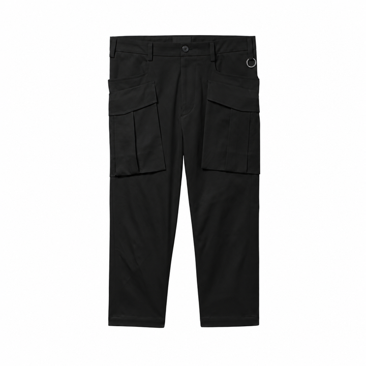SISE Big pocket cropped pants cotton