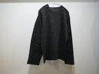 ensou. (エンソウ) / D-shaped Long Sleeve Tee a.Black