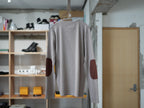 MM6 maison margiela ( エムエムシックス ) / WOOL BLEND RIB JERSEY Long-sleeved Top