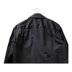 mando (マンド) / Front Zip Rib Panel Shirt