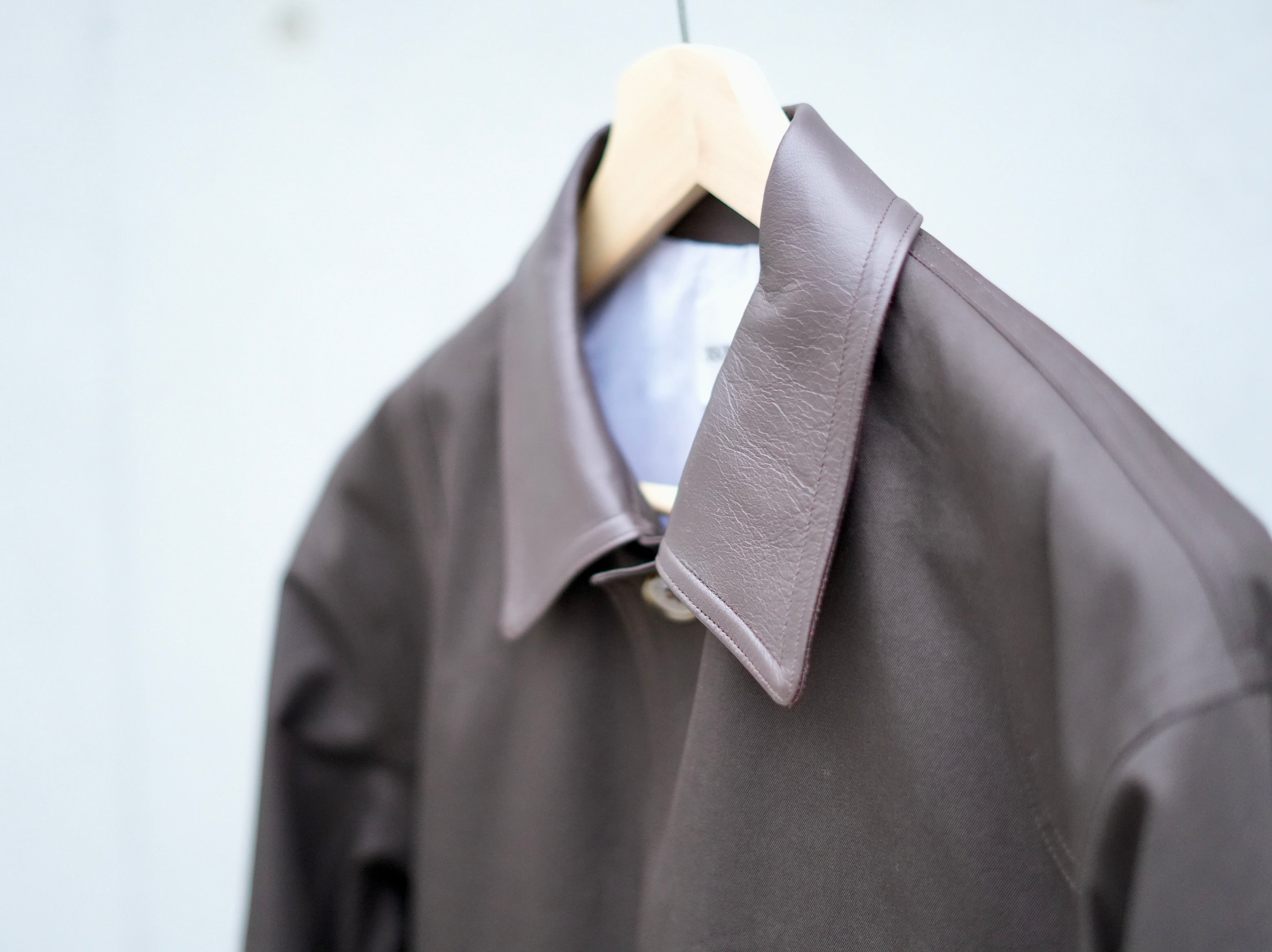 BISOWN (ビソウン) / COTTON GABA HUNTING JACKET MAROON – about-fukuoka