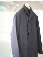 BISOWN (ビソウン) / CO/HE USN SHAWL COVERALL W BLK