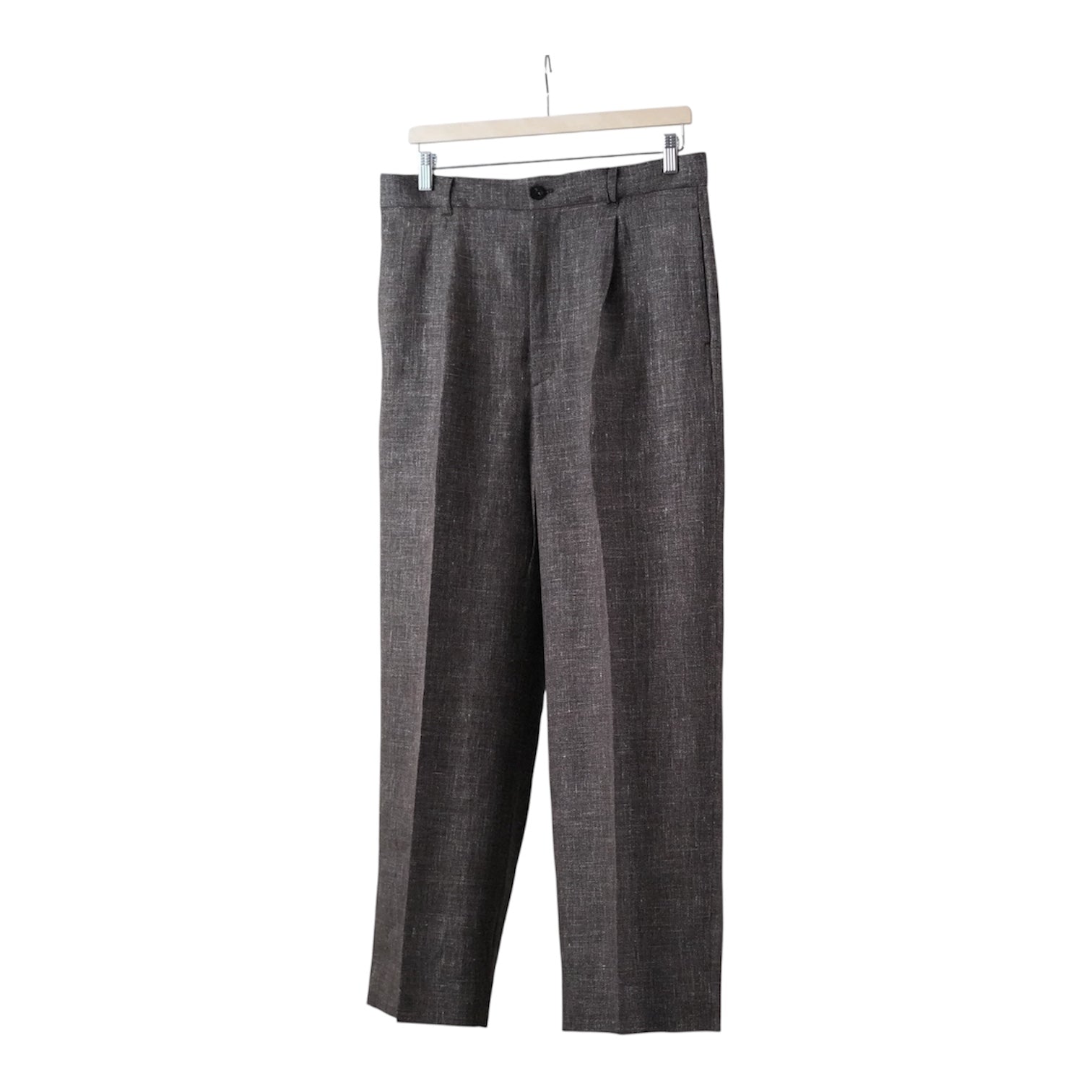 BISOWN (ビソウン) / WOOL LINEN 1TUCK SLACKS