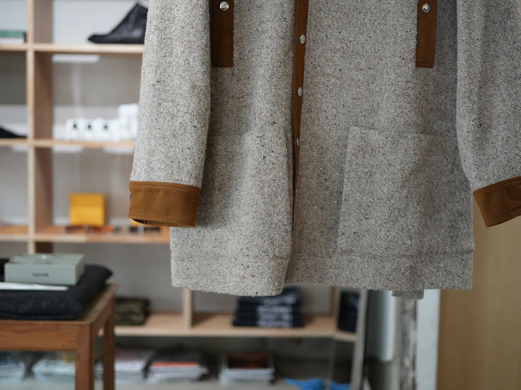 New Western Manner / BIG ARM CHORE COAT TWEED