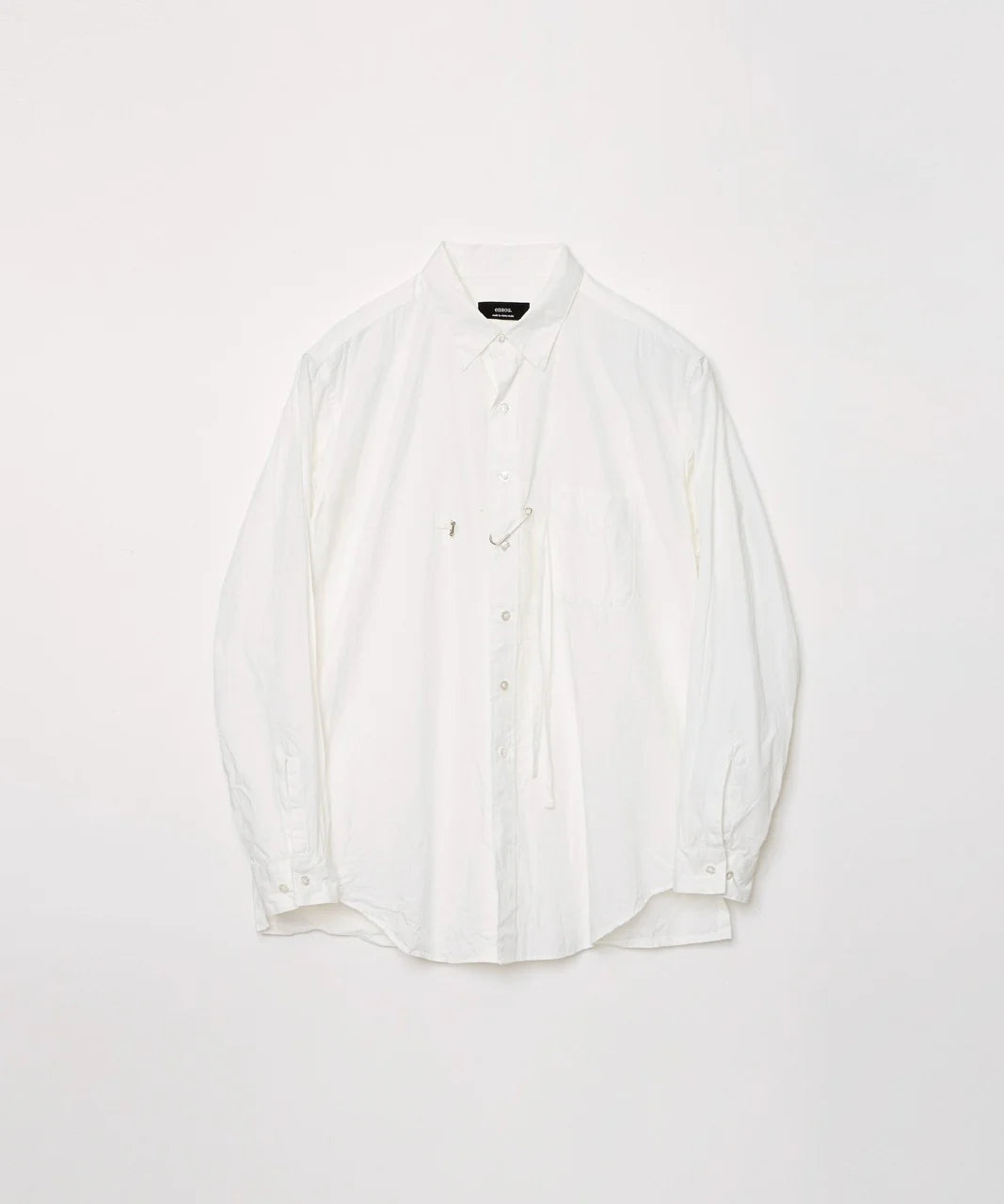 ensou. (エンソウ) / Ribbon Shirts a.white