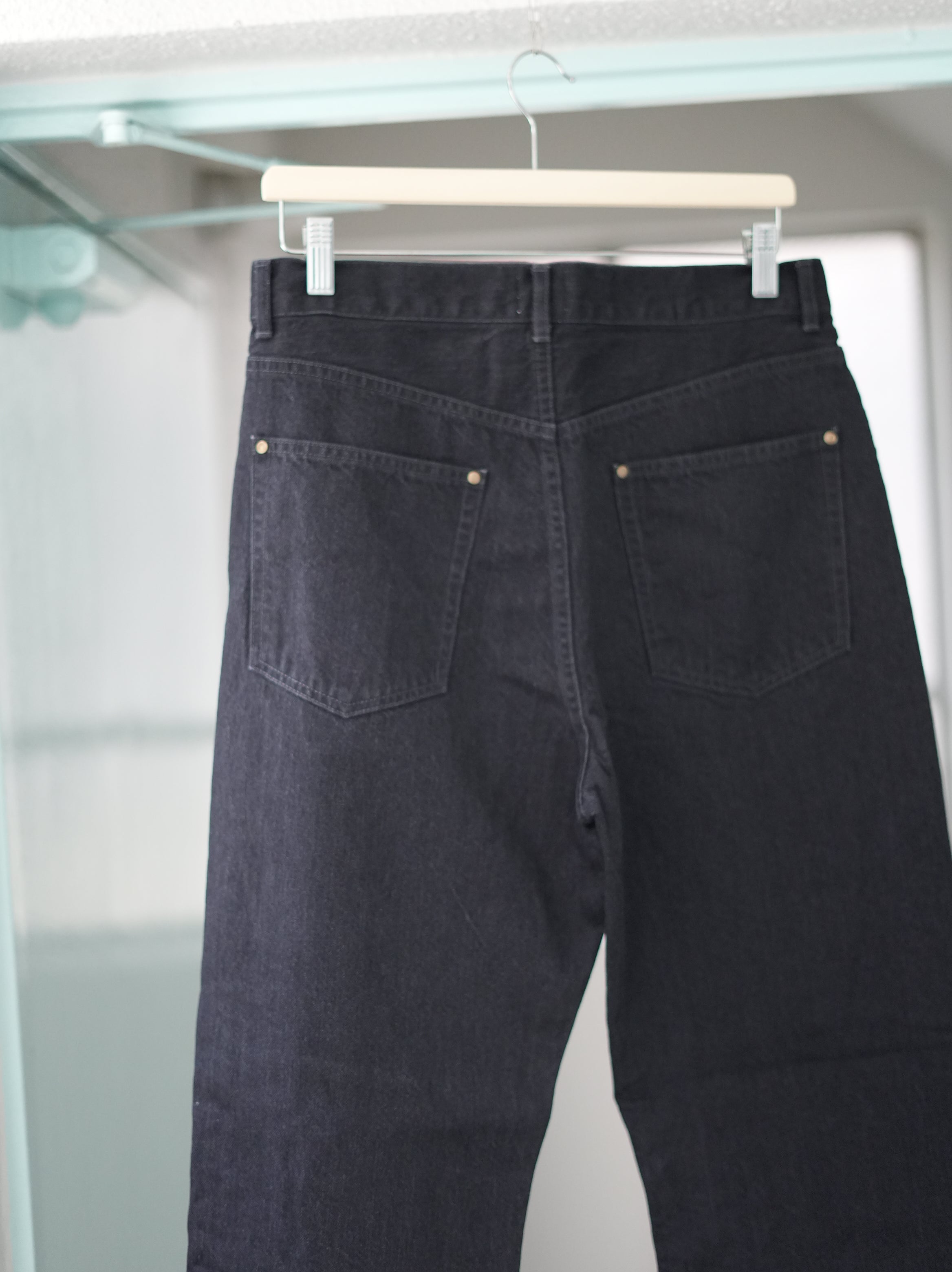BISOWN (ビソウン) / CO/HE PURE STRAIGHT DENIM W BLK