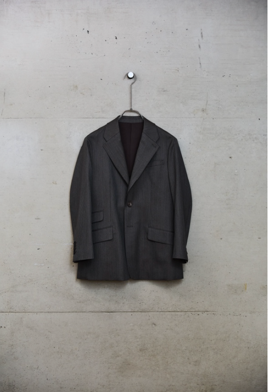BISOWN ( ビソウン ) / BRITISH CLASSIC WOOL TAILORED JACKET BROWN