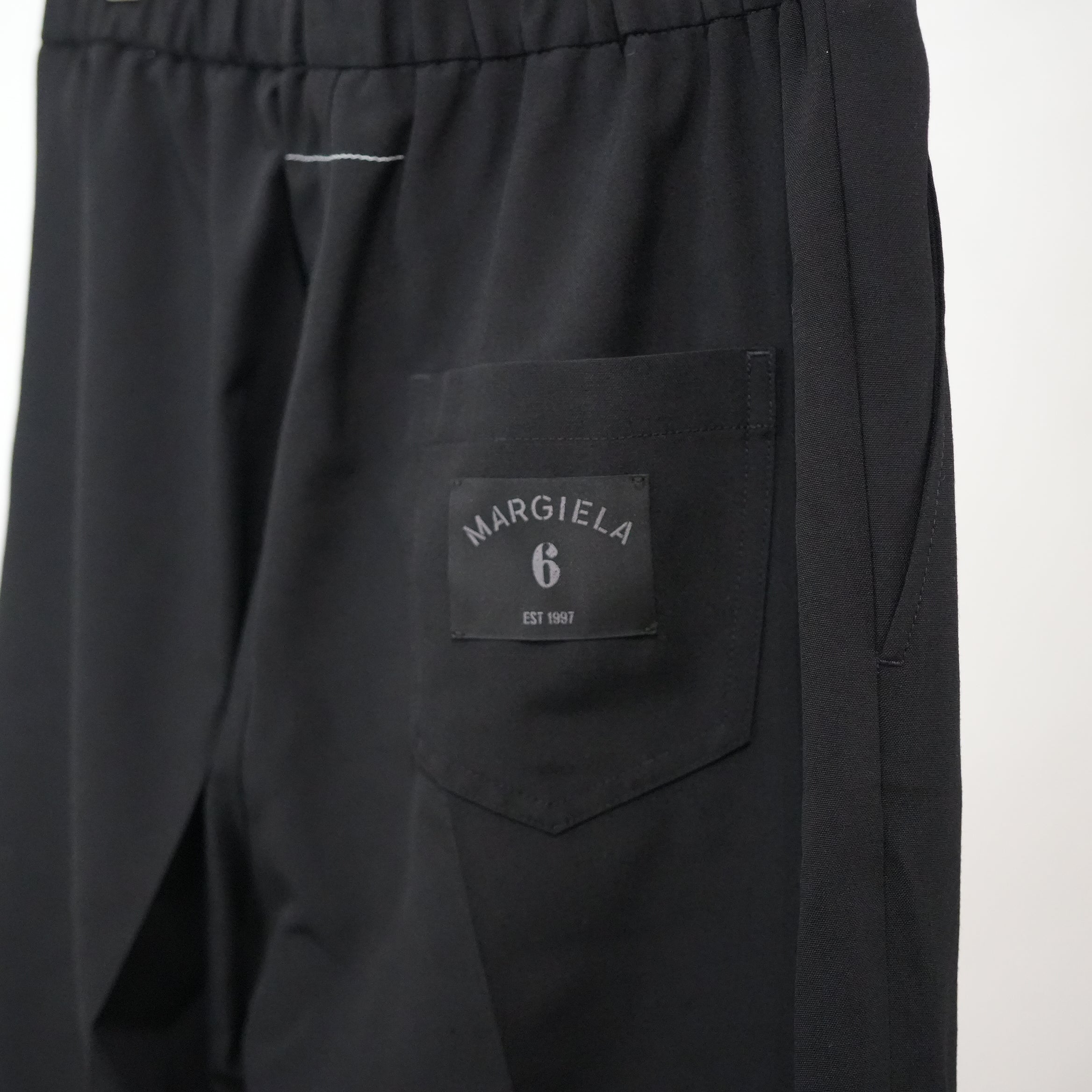 MM6 Maison Margiela (エムエムシックス) / Wool Blend Trousers Blk