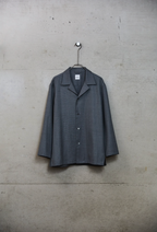 BISOWN ( ビソウン ) / BRITISH CLASSIC WOOL STITCH SHIRTS GRAY