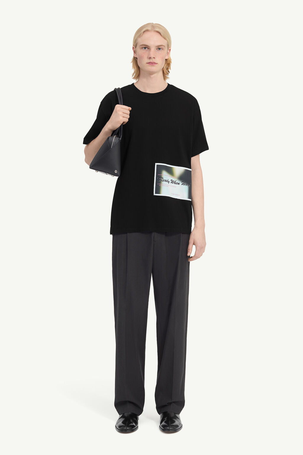 MM6 Maison Margiela ( エムエムシックス ) / Patch Cotton T-shirts Black