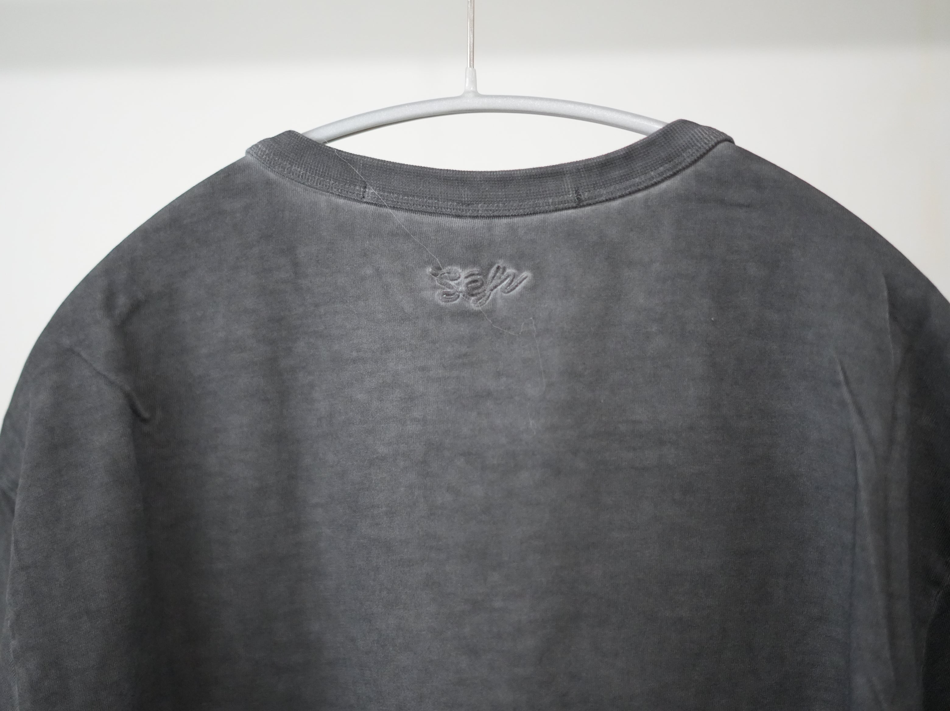 sefr (セファー) / MAURO T-shirts washed black
