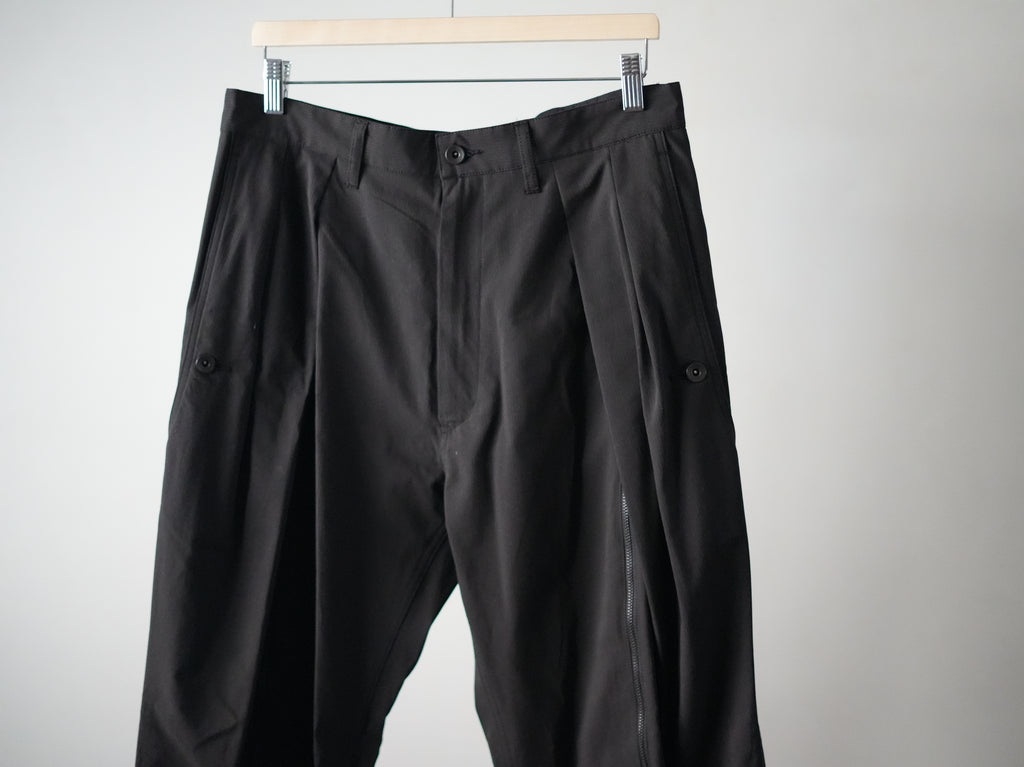 ensou (エンソウ) / Parachue Pants a.Black stripe