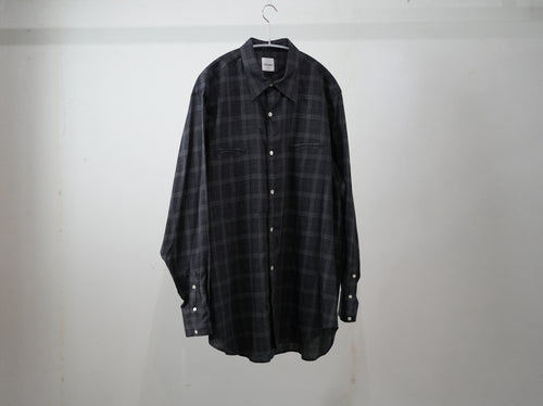 BISOWN (ビソウン) / SZ BOIL COTTON WESTERN SHIRTS