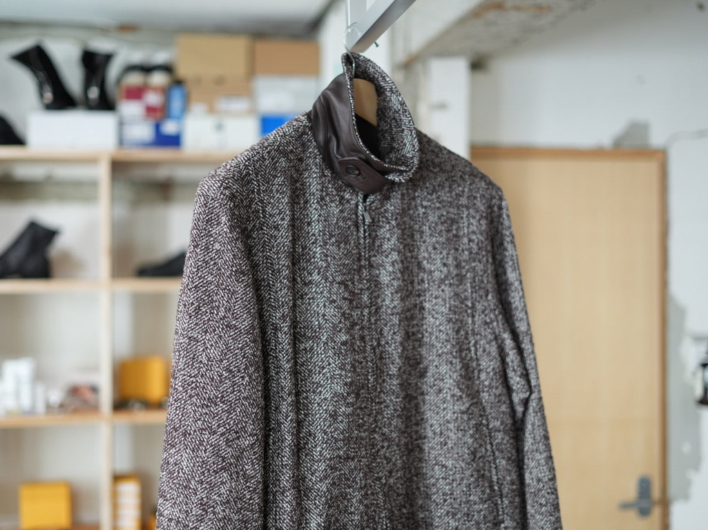 BISOWN (ビソウン) / LOOP TWEED SEAM POCKET BLOUSON
