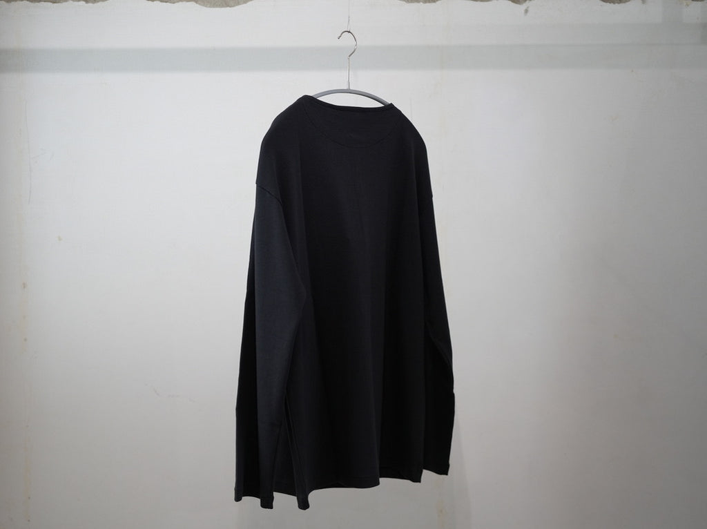 BISOWN ( ビソウン ) / Co Ca HENRY NECK CUT&SEWN ANTHRACITE