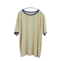 BISOWN (ビソウン) / PIMA MOKLODI RINGER TEE YELLOW × BLUE