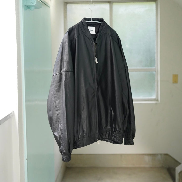 SISE LEATHER BALLOON BLOUSON 2
