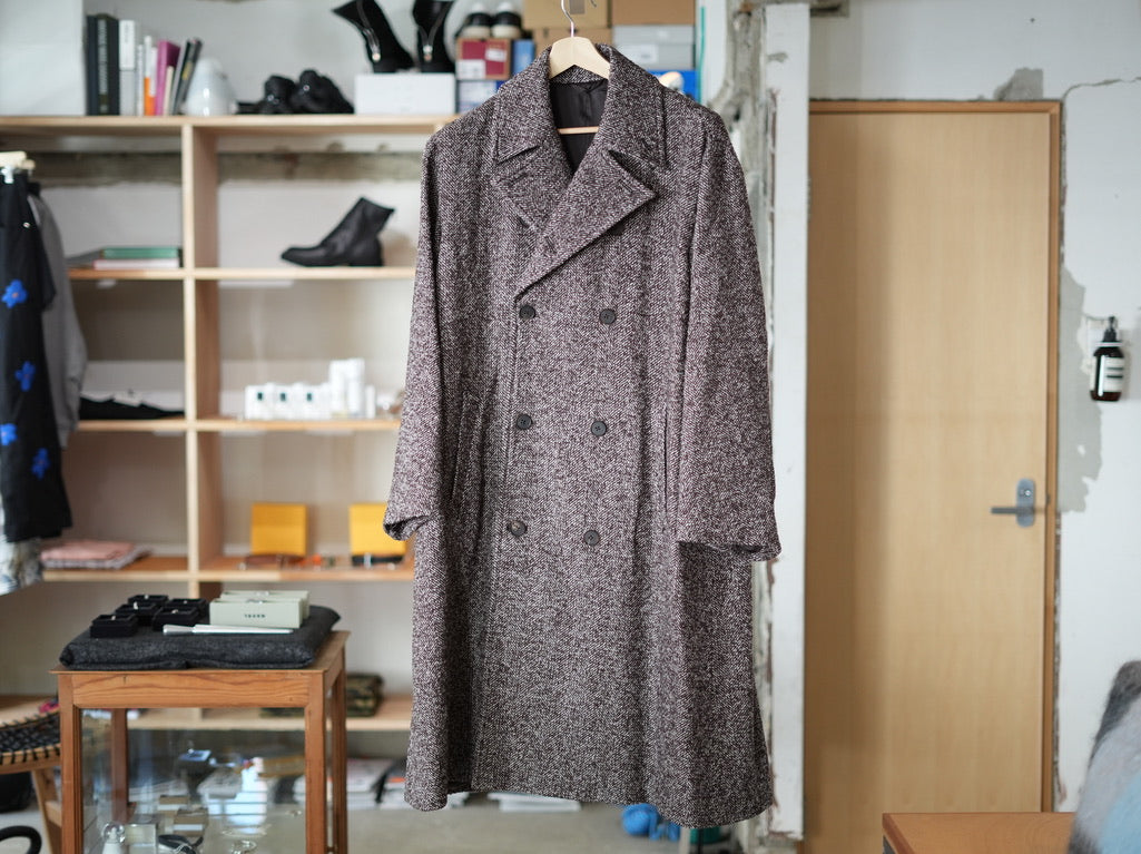 BISOWN (ビソウン) / LOOP TWEED DOUBLE BLEASTED COAT