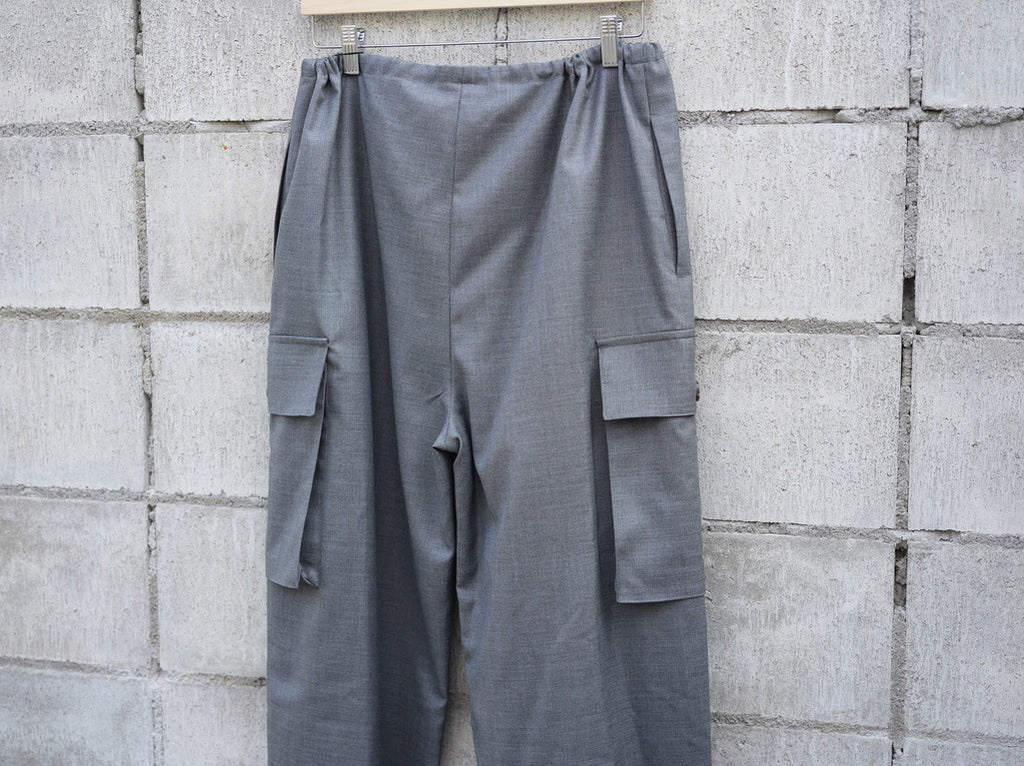 BISOWN ( ビソウン ) / BRITISH CLASSIC WOOL EASY PANTS 43 GRAY