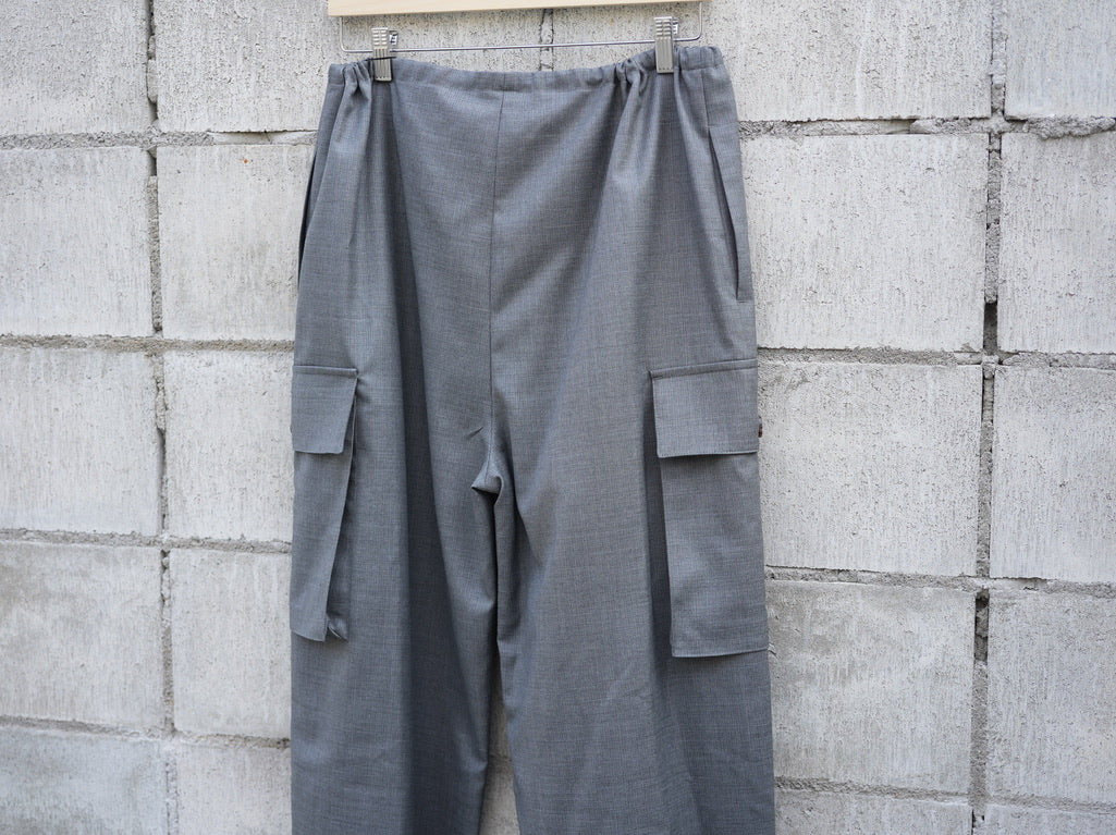 BISOWN ( ビソウン ) / BRITISH CLASSIC WOOL EASY PANTS 43 GRAY
